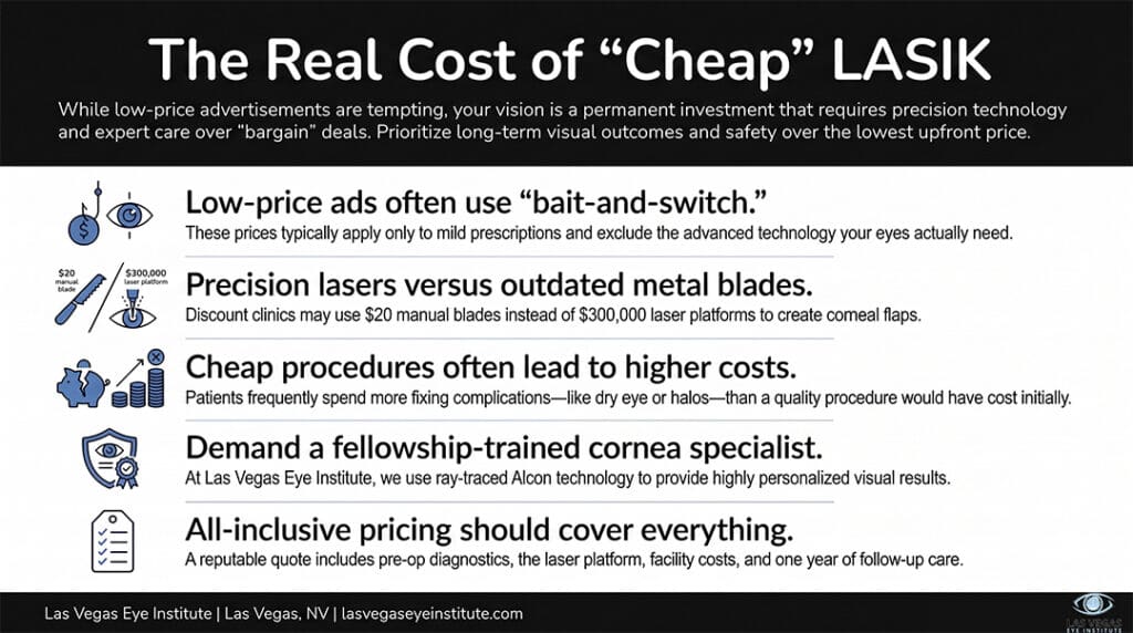 Cost of Cheap LASIK