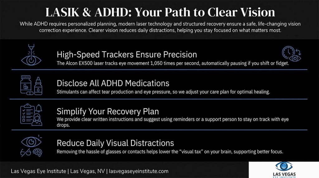 ADHD and laser eye surgery